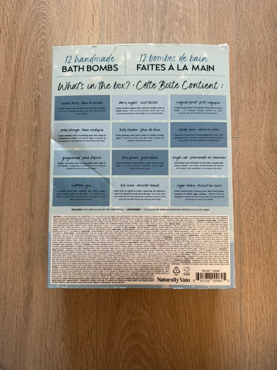 Naturally Vain 12 Days of Bath Bombs image indicator(2)