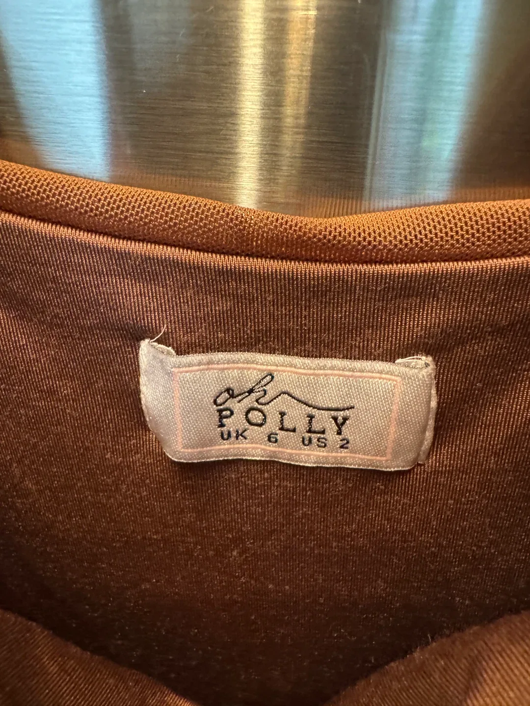 Oh Polly Brown Dress - Size US 2 image indicator(3)