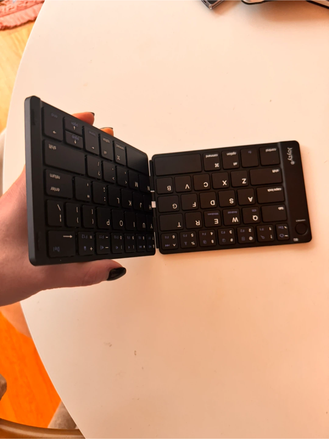 Bluetooth Folding Keyboard w charger - photo 2