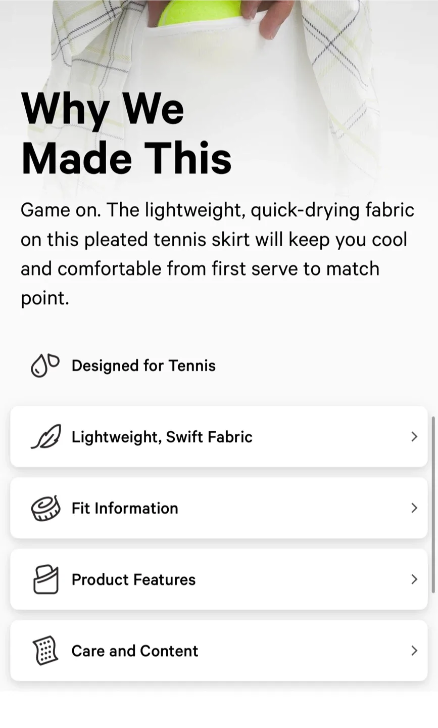 Lululemon High-Rise Pleated Tennis Skirt - Size 4 image indicator(7)