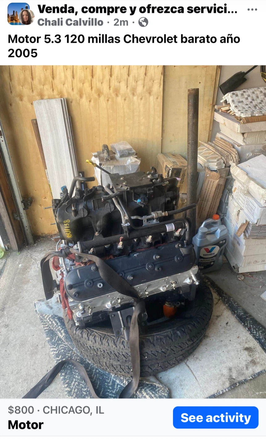 Chevrolet 5.3 Engine - photo 2