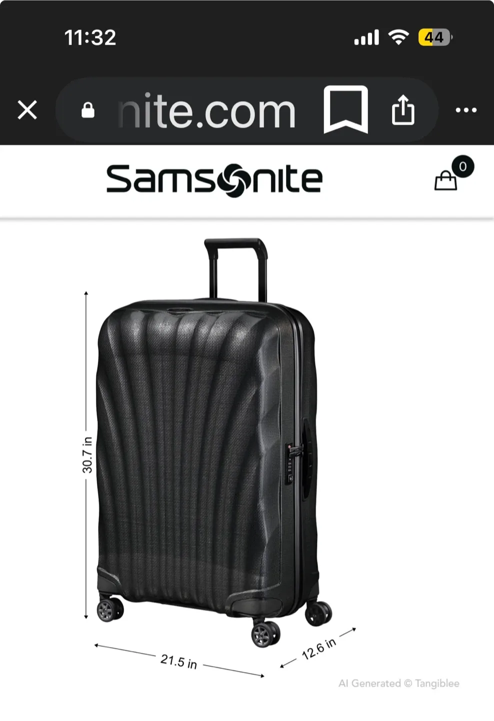 C-LITE Samsonite Light Large  Spinner  Luggage image indicator(9)