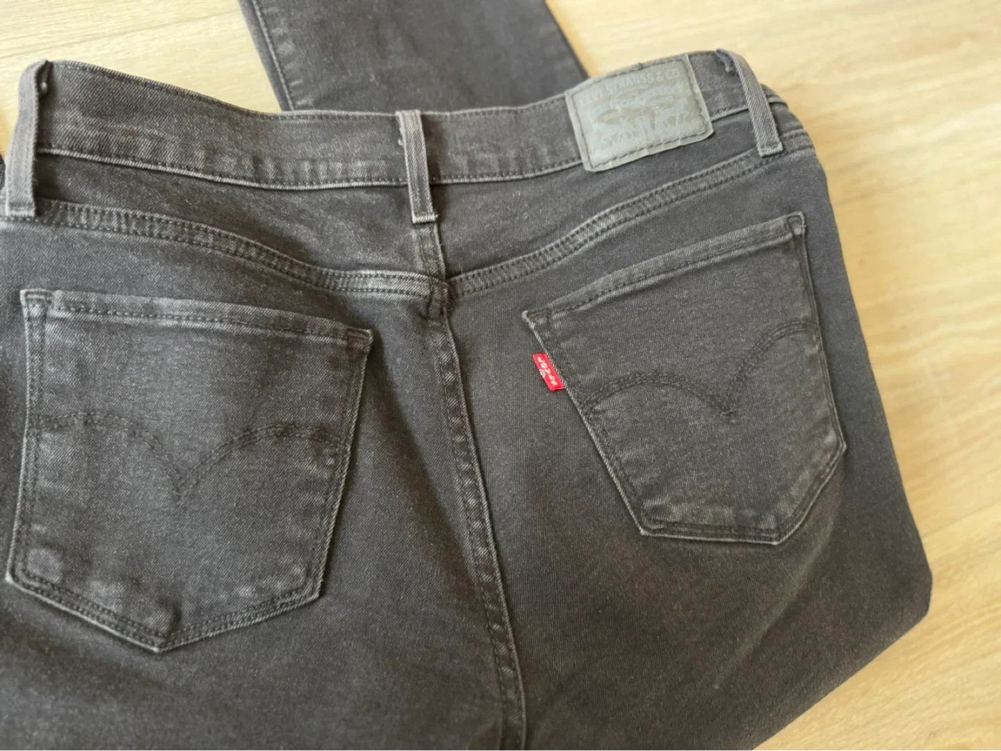 Levi's Black Jeans, Size 26 image indicator(7)