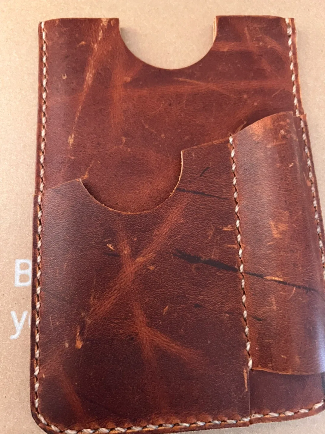 Handcrafted Leather Card Holder