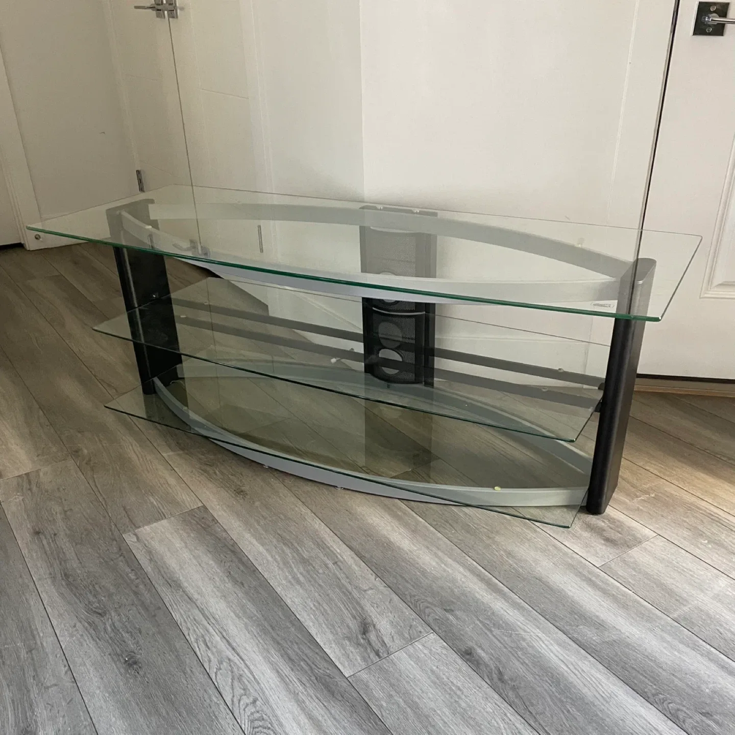 Glass TV Stand