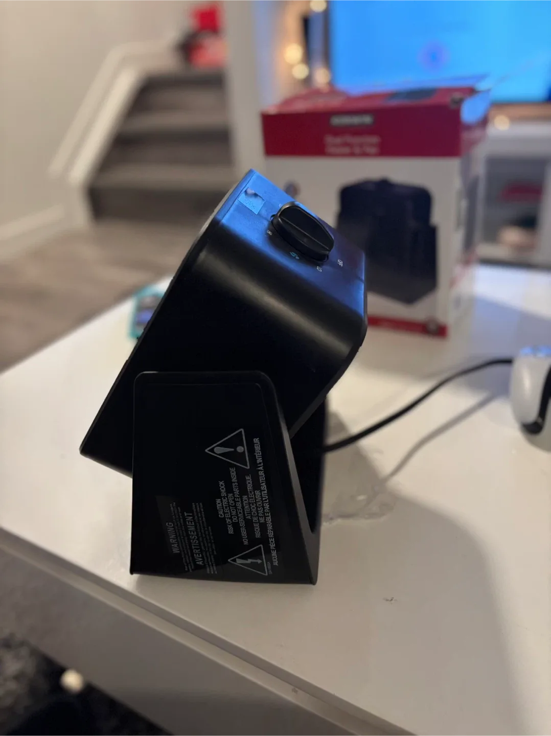 Konwin Space Heater - Black