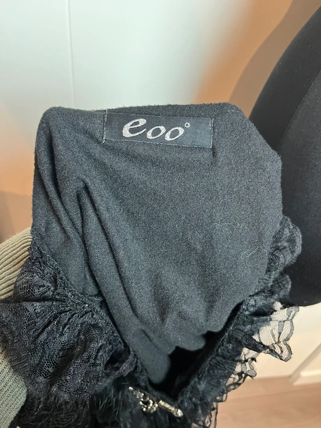 Eoo Black Lace Long Sleeve Top image indicator(4)