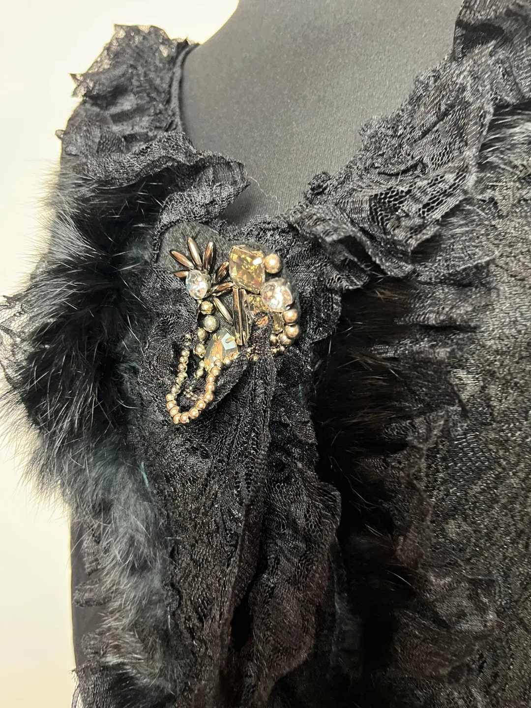 Eoo Black Lace Long Sleeve Top image indicator(2)