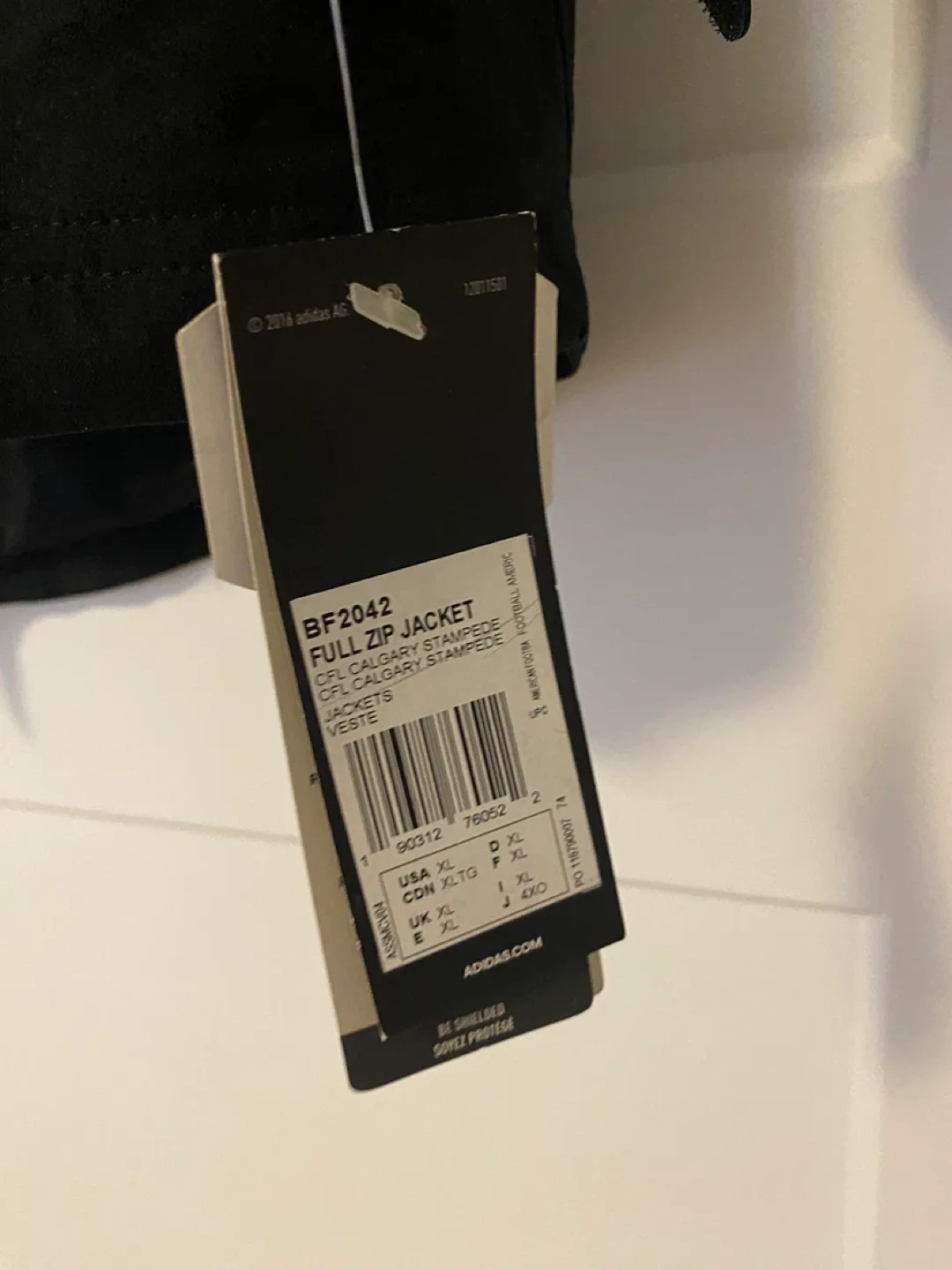 Adidas CFL Authentic Sideline Jacket XL image indicator(6)