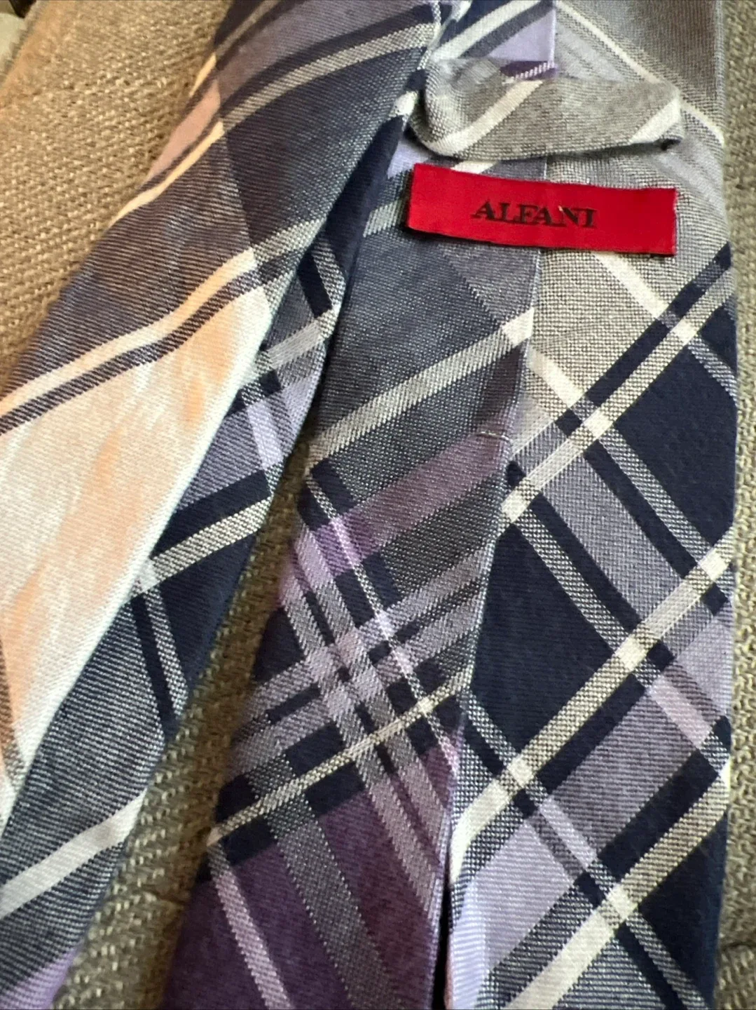 Set of 3 Assorted Plaid Ties image indicator(5)