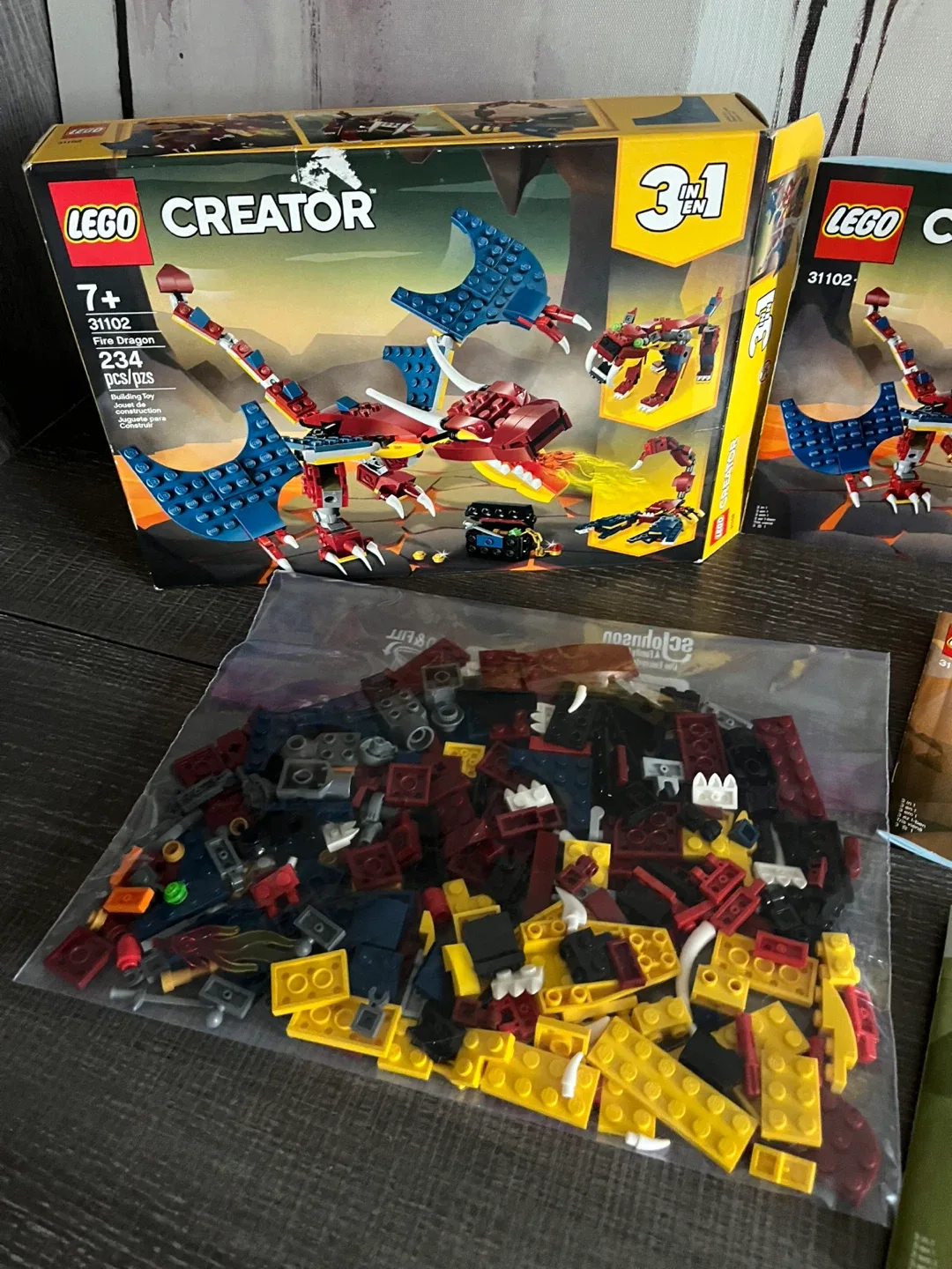 LEGO Creator 3in1 Fire Dragon 31102 image indicator(3)
