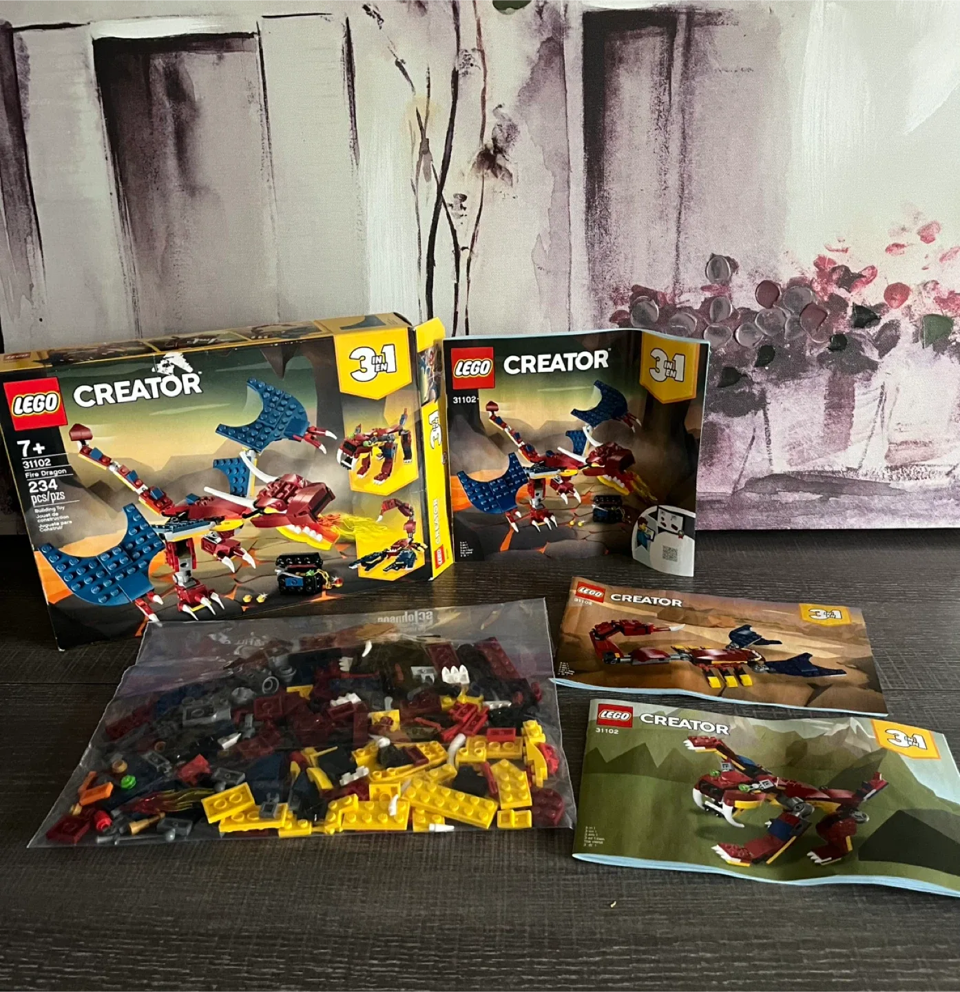 LEGO Creator 3in1 Fire Dragon 31102 image indicator(4)