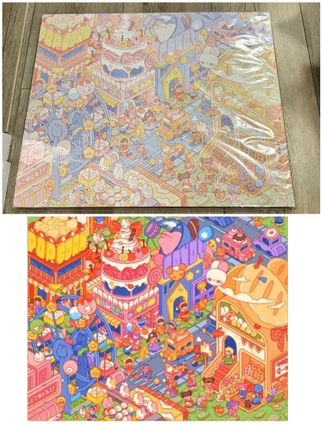 Two Paint-by-Number Set (40×50cm, Brand New)