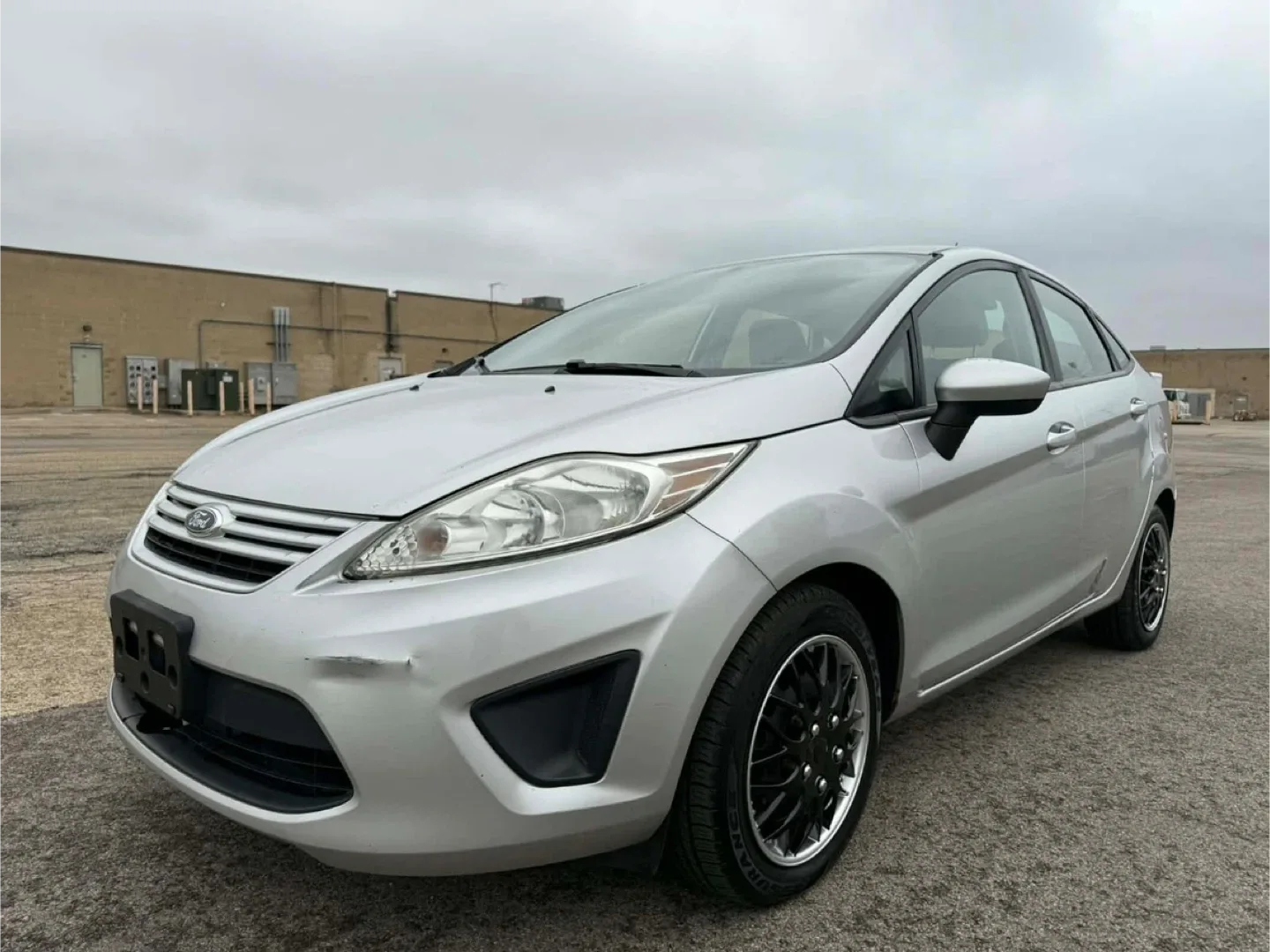Used Silver Ford Fiesta Sedan