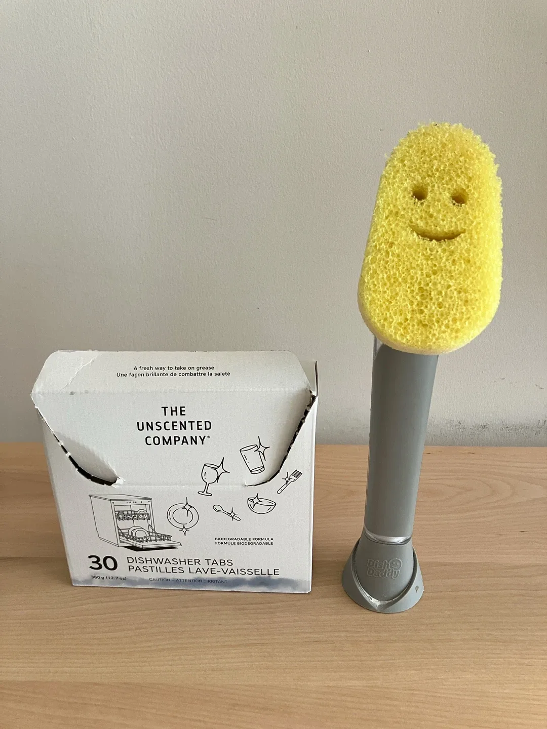 Unscented Company Dishwasher Tabs & Scrub Daddy Dishwand