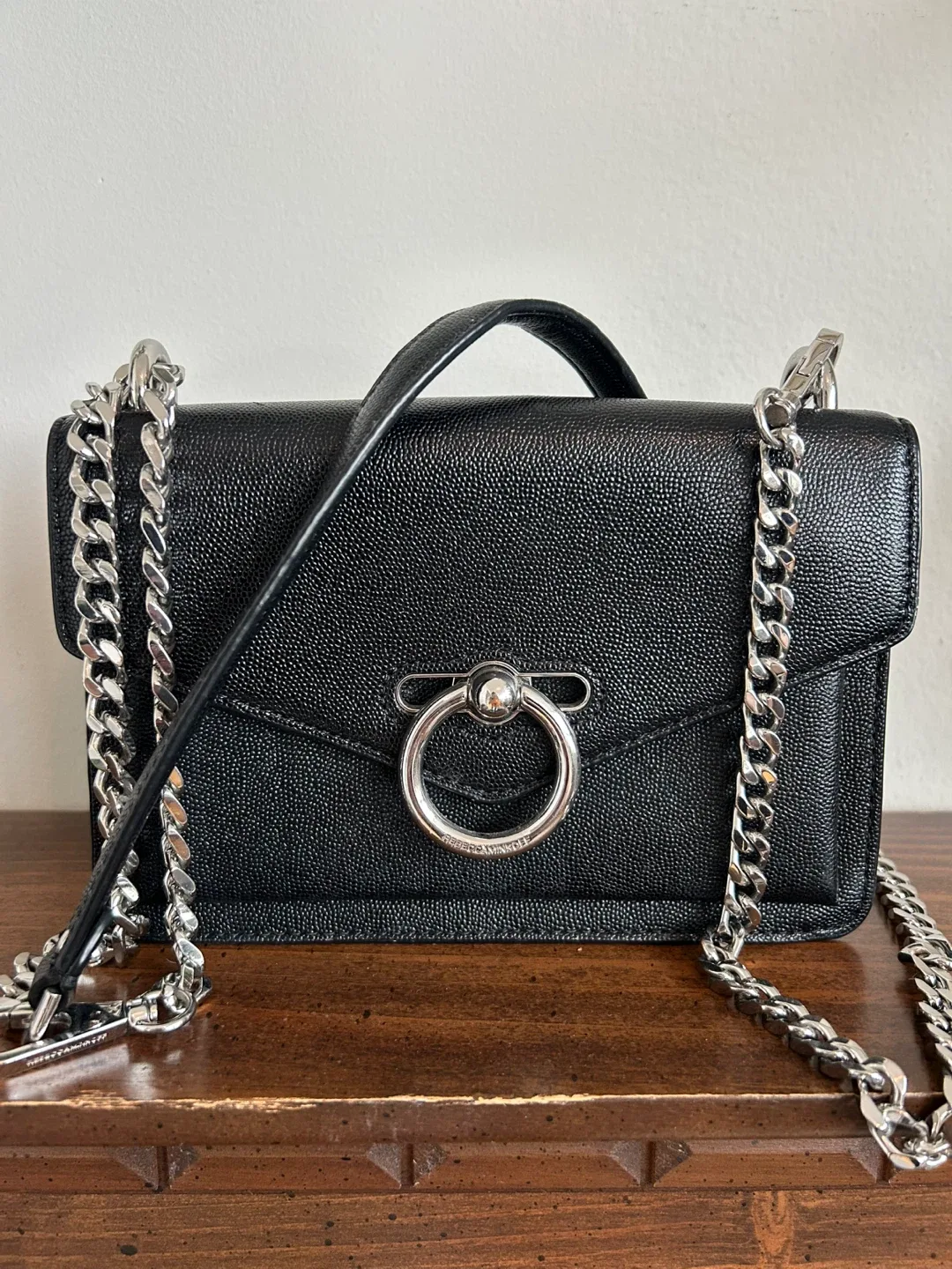 Rebecca Minkoff Black Leather Crossbody Bag