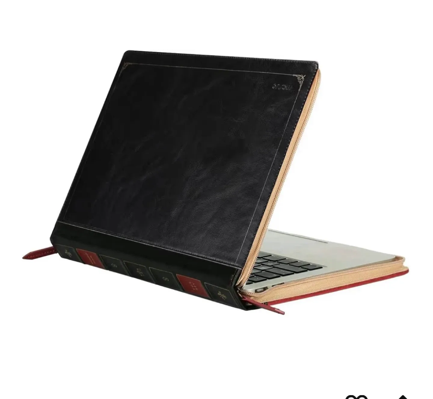 Laptop Case - Antique Book Style