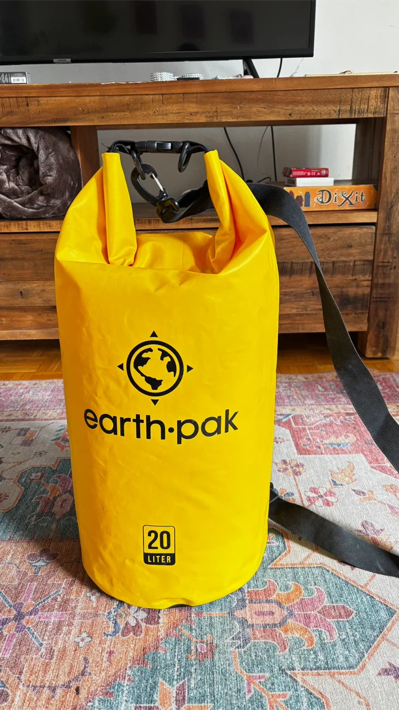 Earth Pak 20L Yellow Dry Bag