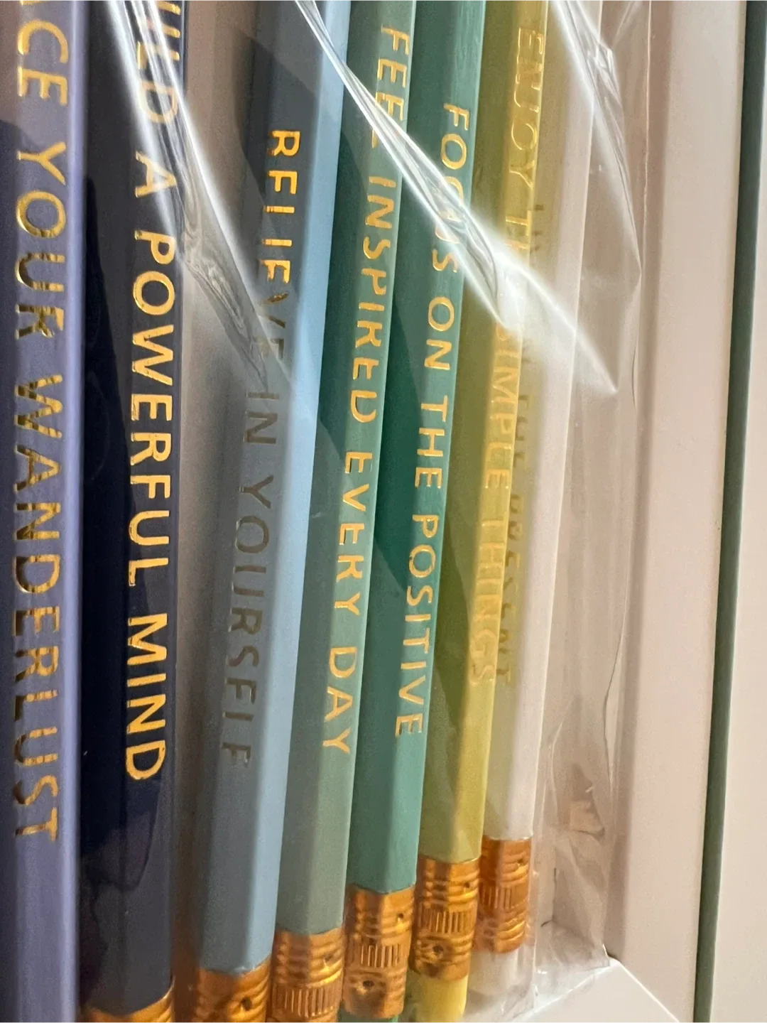 Write Your Own Story Inspirational Pencils Set image indicator(6)