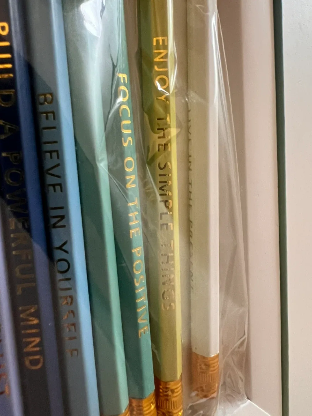 Write Your Own Story Inspirational Pencils Set image indicator(7)