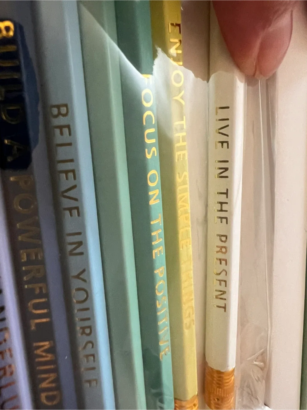 Write Your Own Story Inspirational Pencils Set image indicator(10)