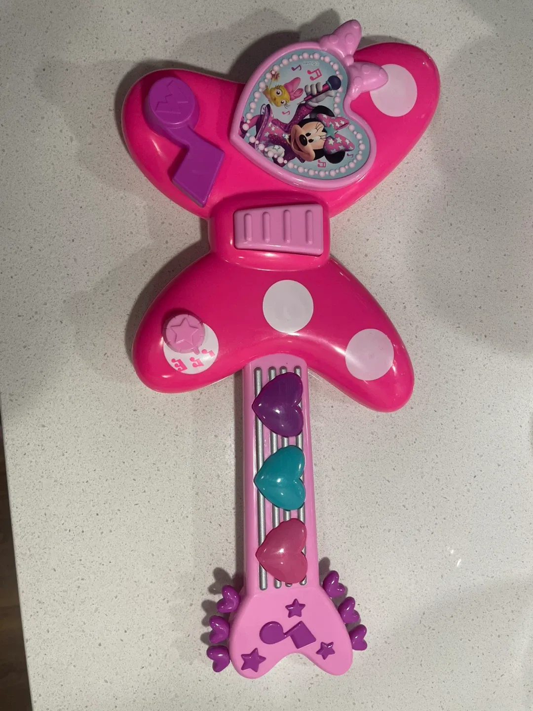 Minnie Mouse light up  Musical Guitar Toy l