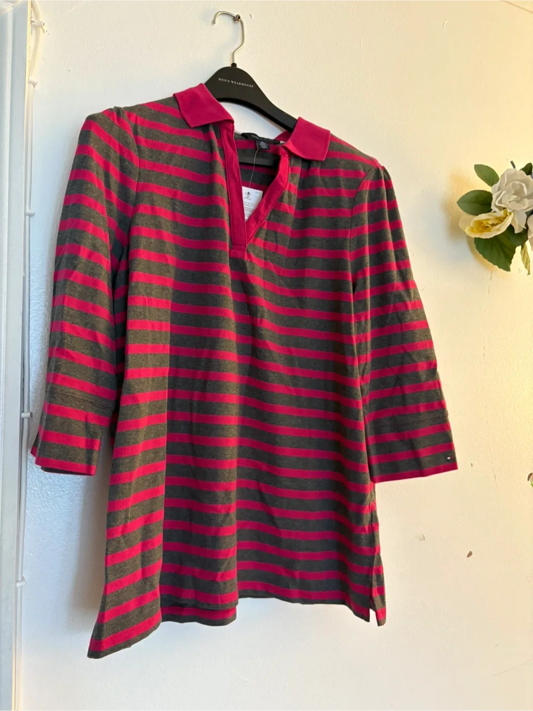 Tommy Hilfiger Striped Polo Dress - 1X