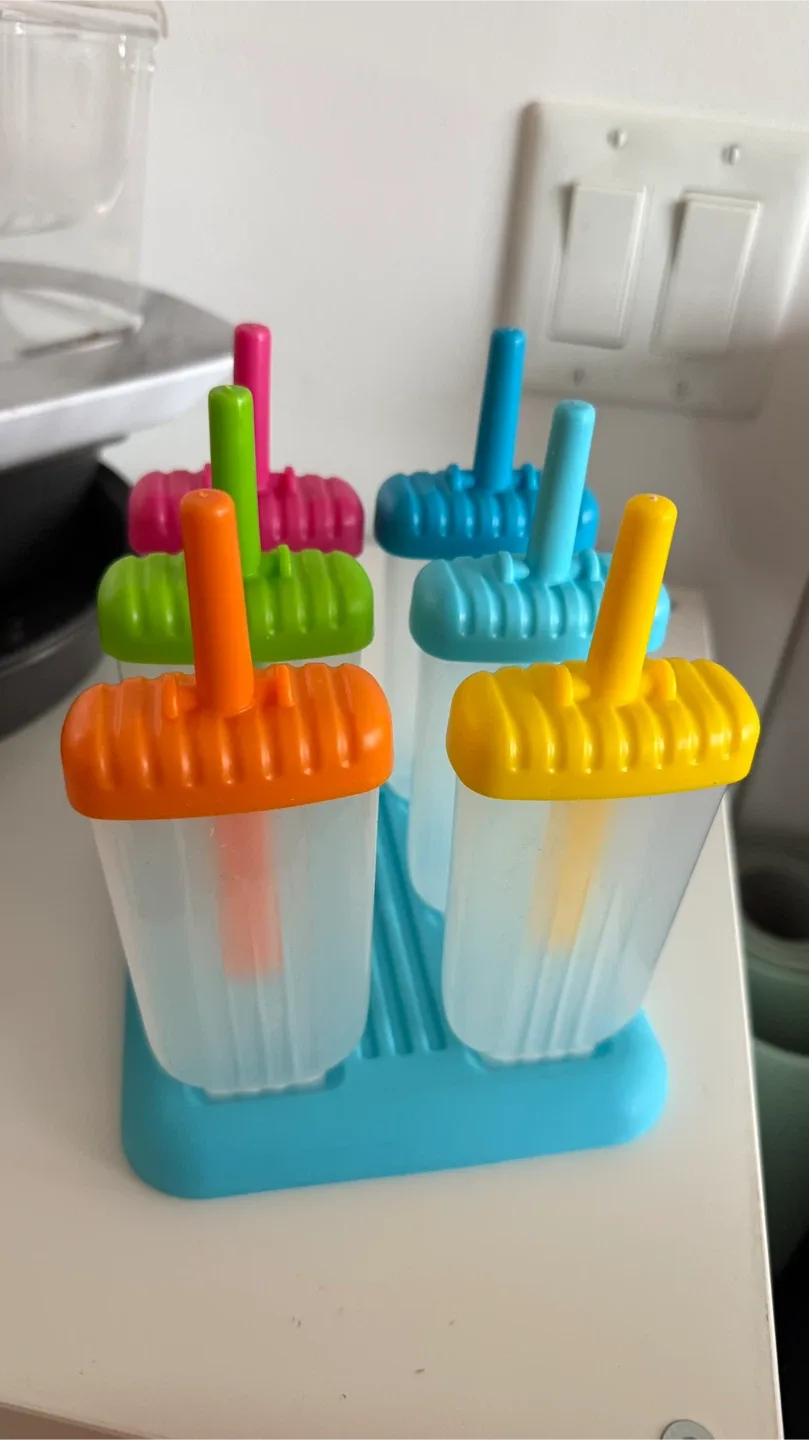 Popsicle Molds with Stand - Set of 6