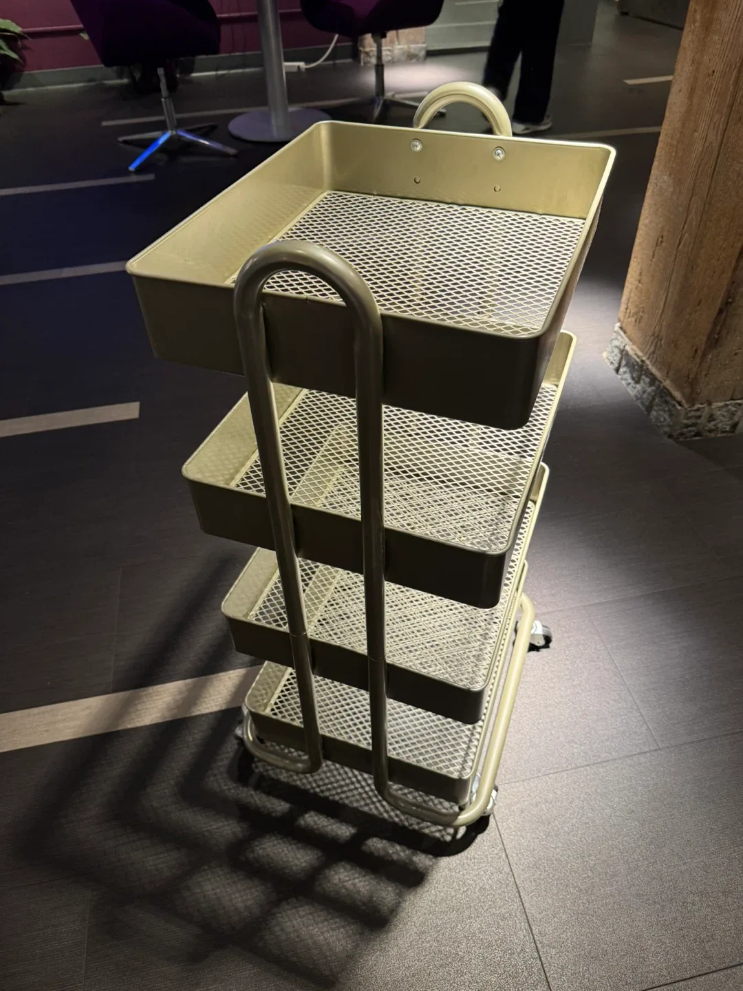 3 free IKEA Raskog Utility Cart - Beige