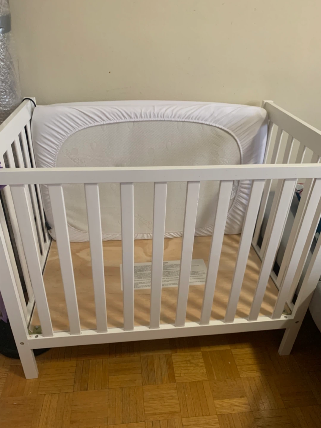 White Baby Crib - photo 3