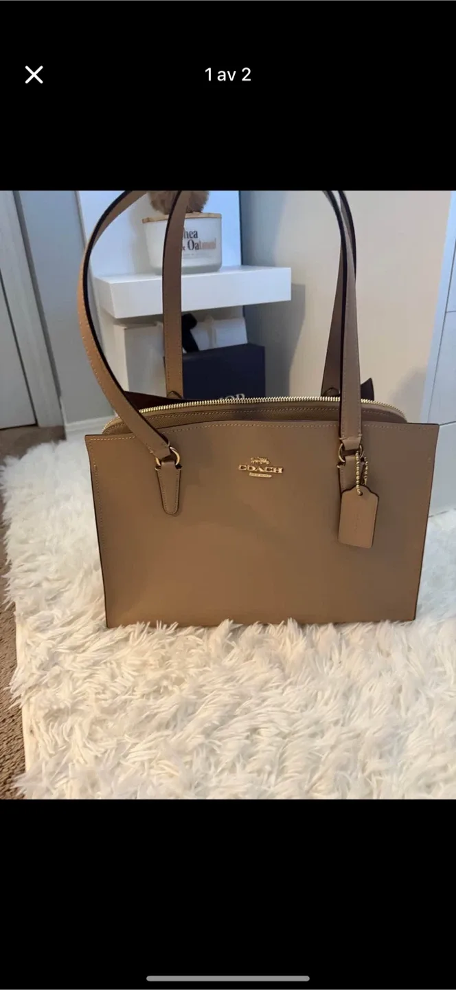 Coach Tote Bag - Beige