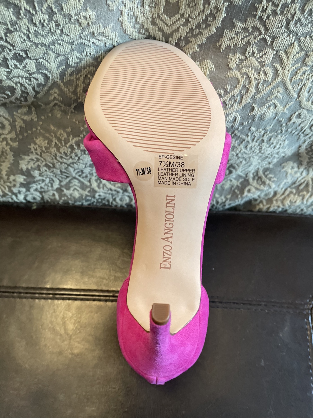 Enzo Angiolini Pink Heels - Size 7.5M - photo 3