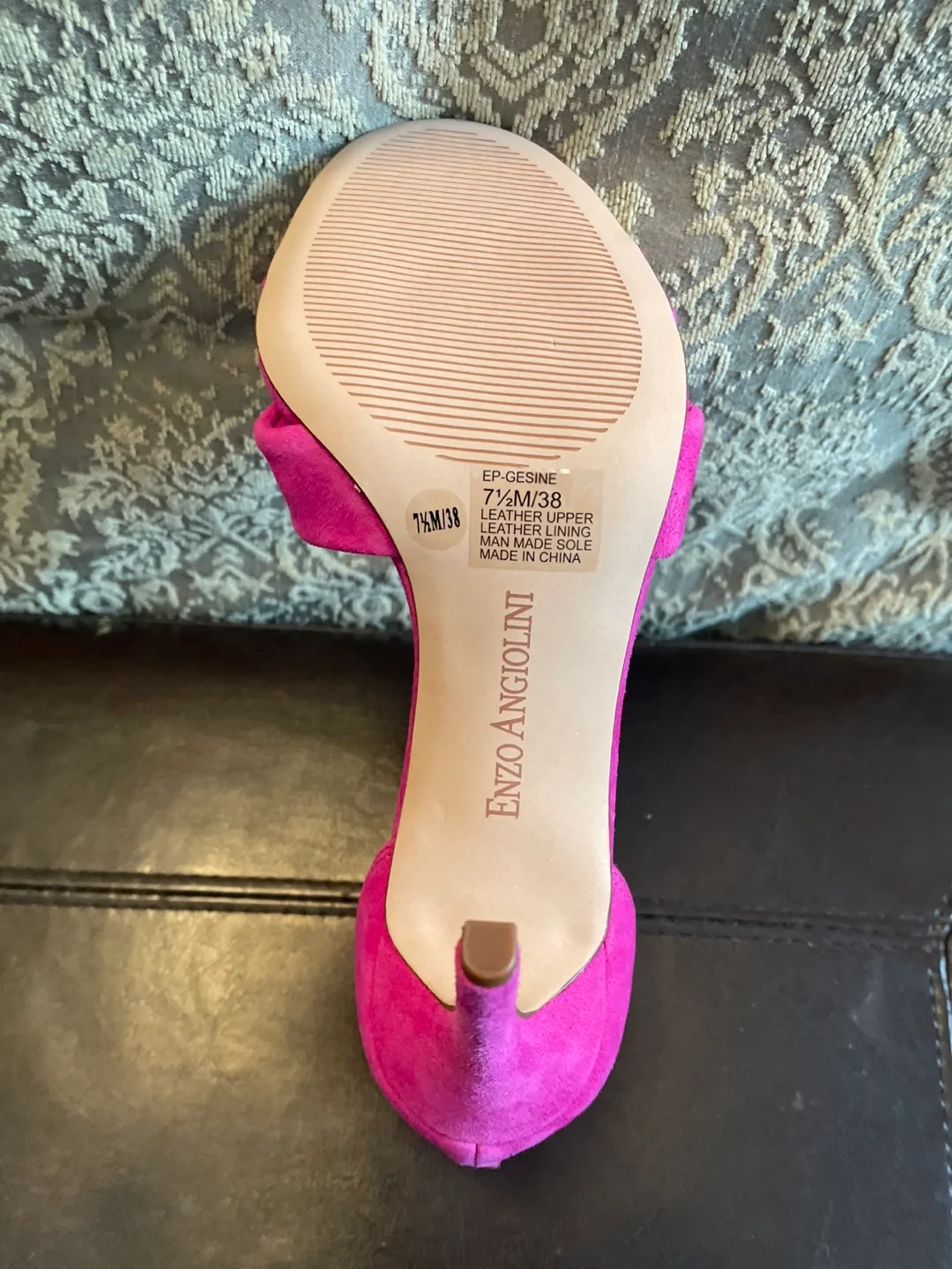 Enzo Angiolini Pink Heels - Size 7.5M image indicator(3)