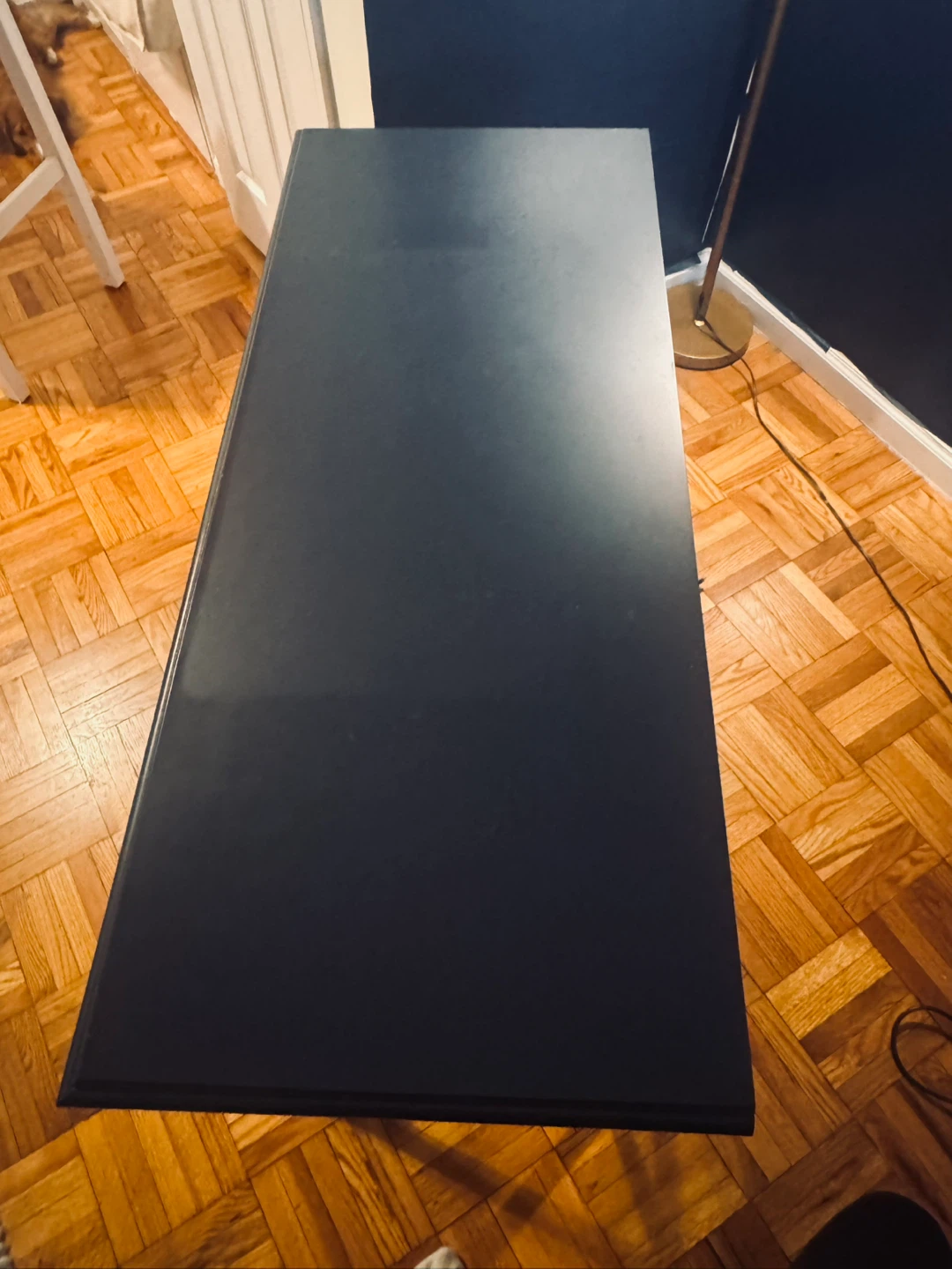 Navy Desk with Gold Legs - photo 2