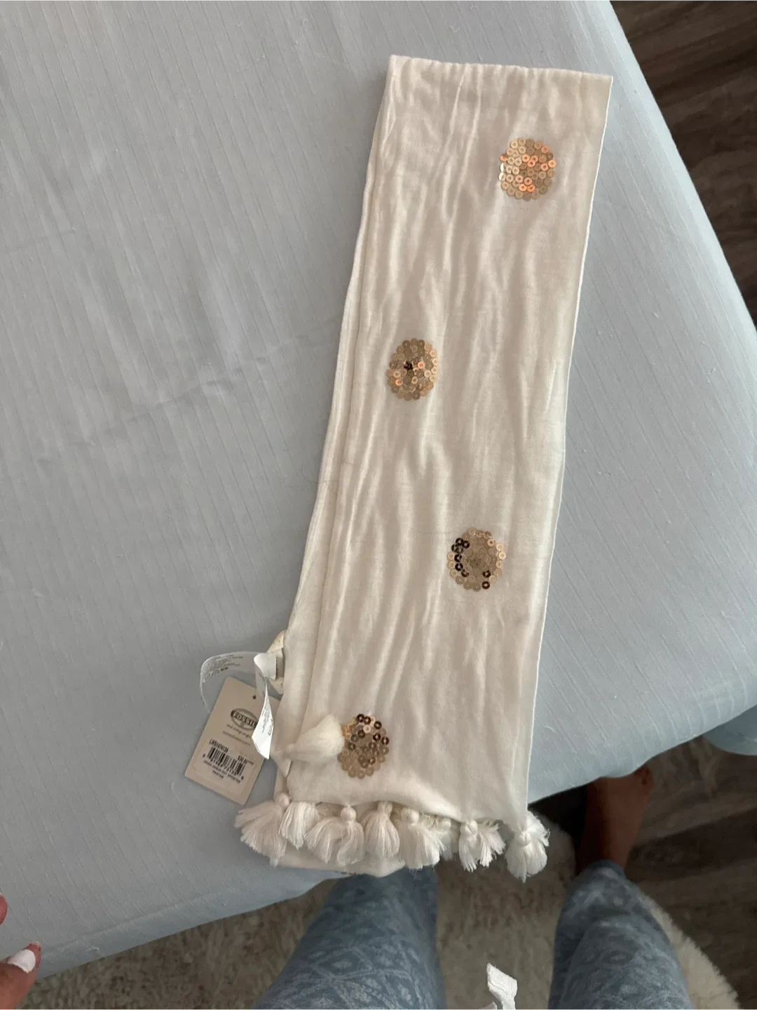 Fossil Scarf - New with Tags