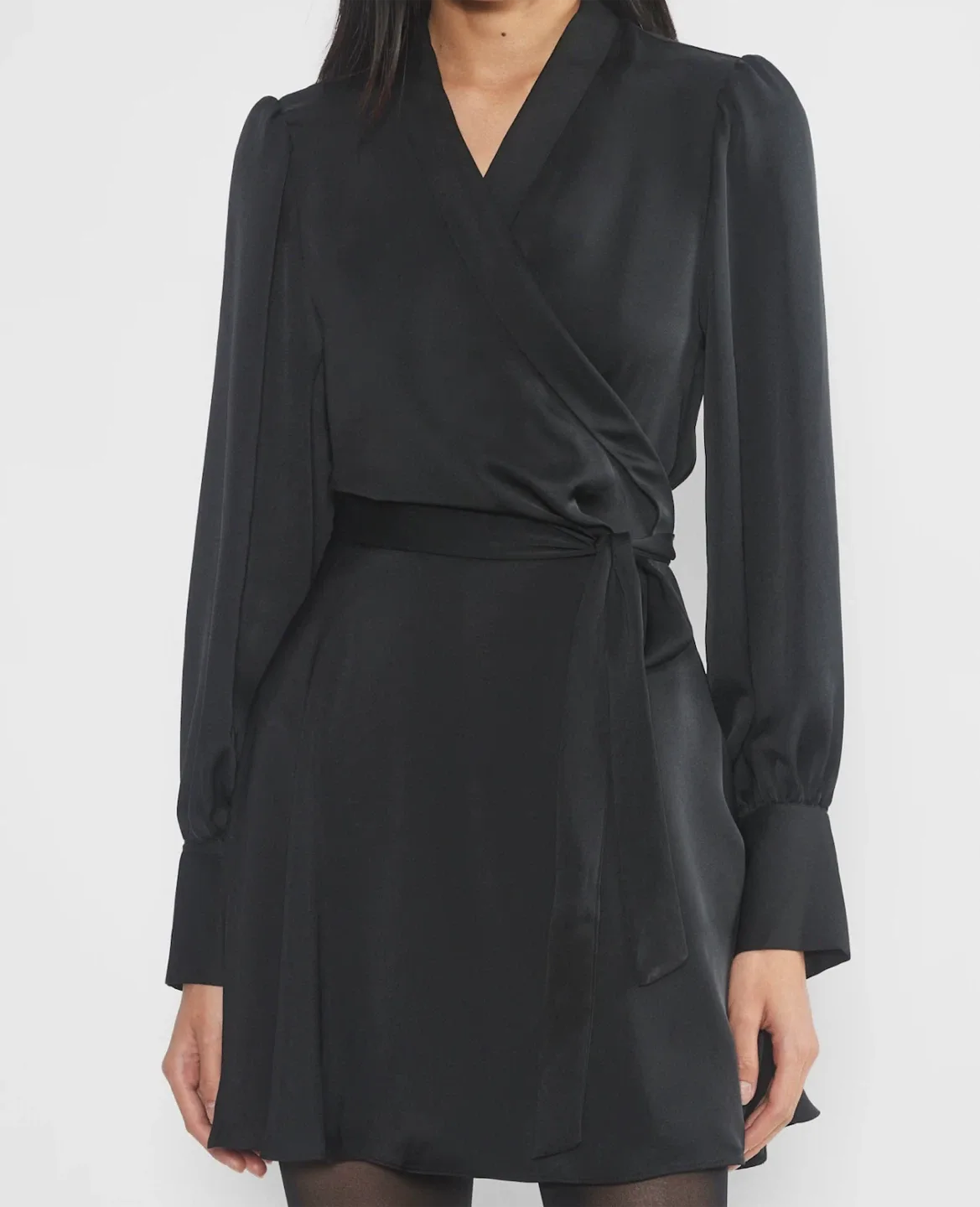 Babaton Aritzia Wrap Dress - Size S