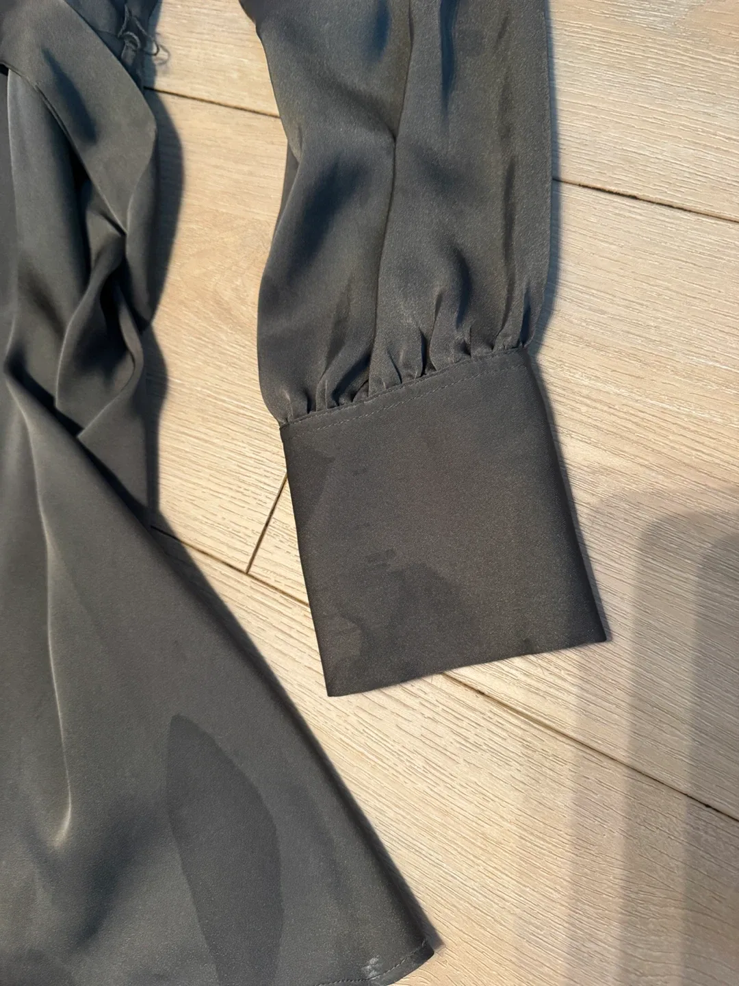 Babaton Aritzia Wrap Dress - Size S image indicator(4)