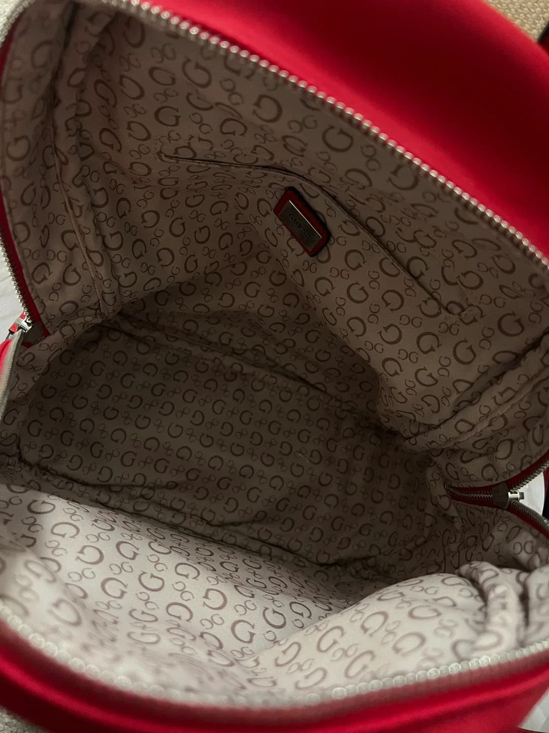 Guess Red Nylon Backpack image indicator(3)