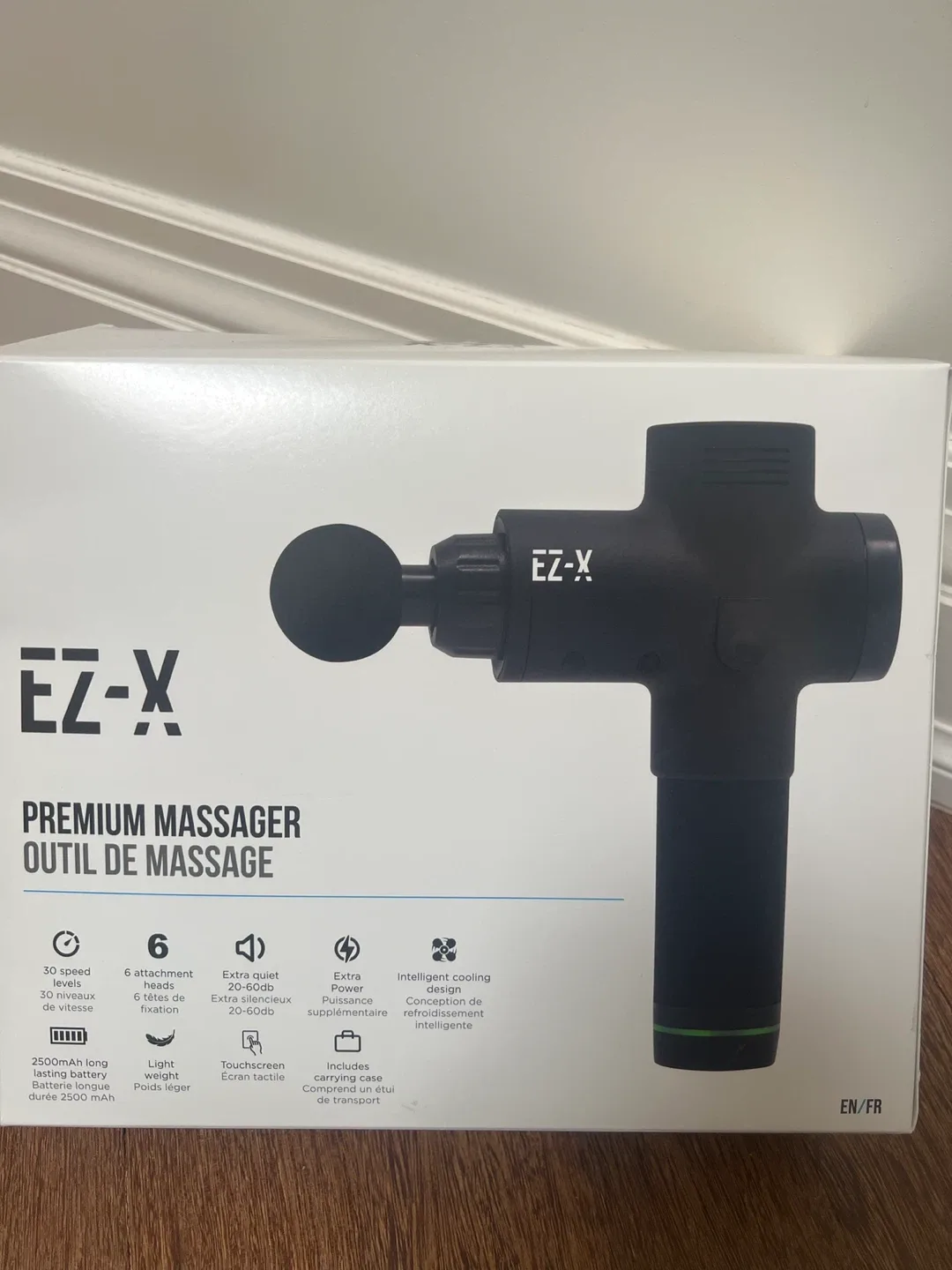 New EZ-X Wireless Touchscreen Handheld Massager