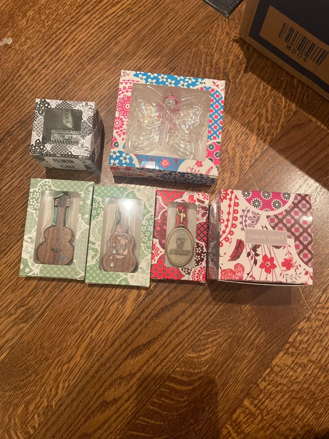 Taylor Swift tree ornaments