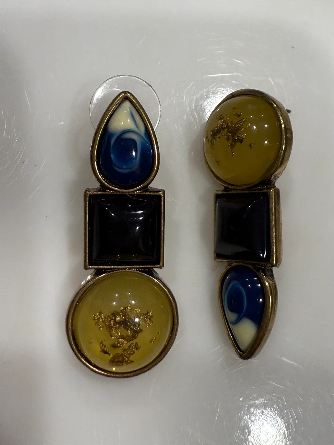 Geometric Statement Earrings