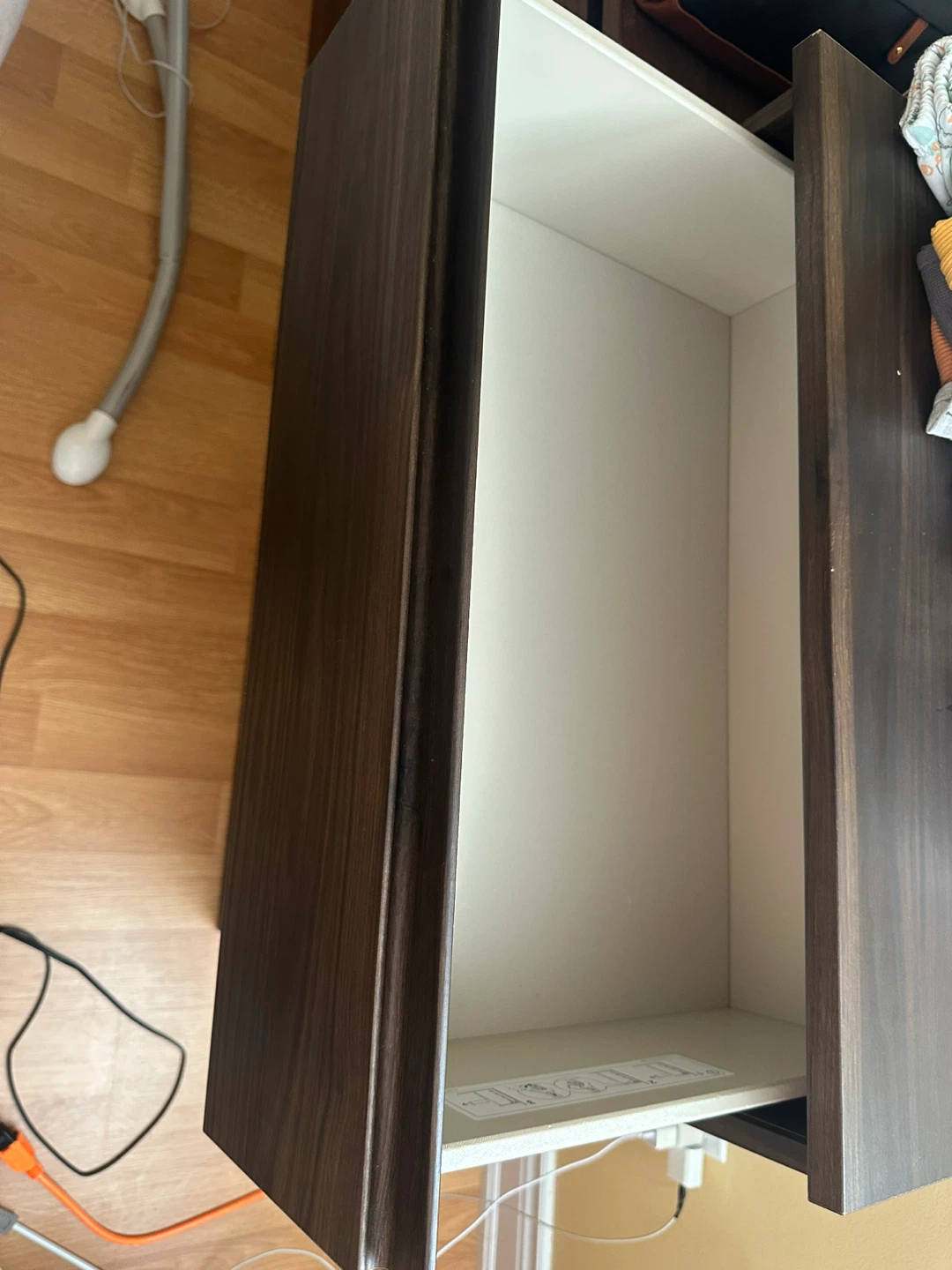 Dark Brown 4-Drawer Dresser - photo 4