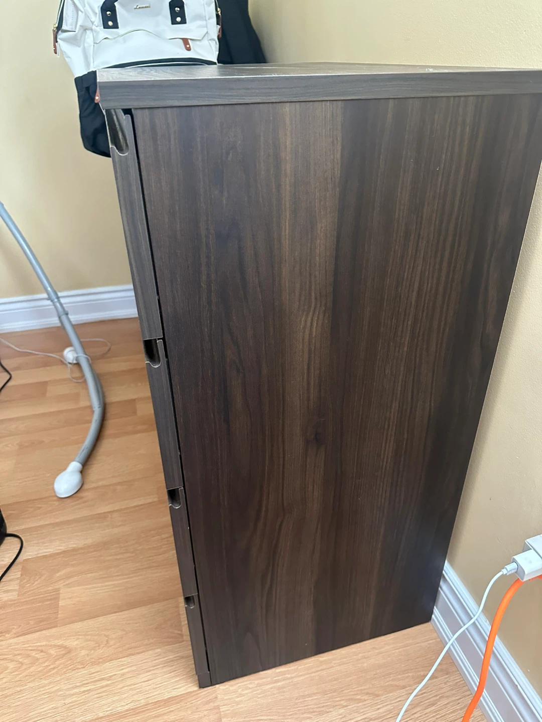 Dark Brown 4-Drawer Dresser - photo 2