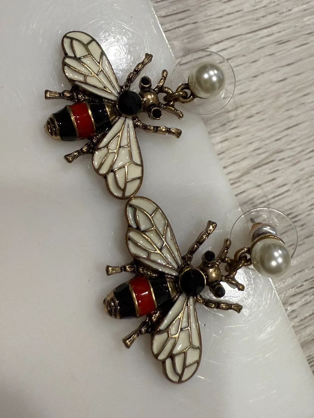 Bee Design Earrings