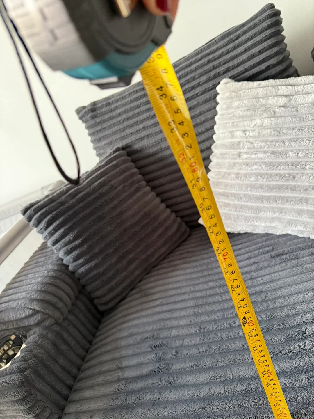 Corduroy Grey Modular Sofa image indicator(8)