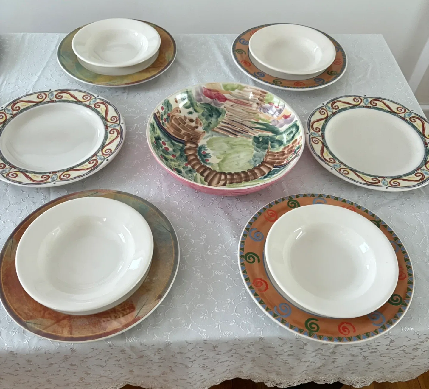 Colorful Dinnerware Set.Bowls&Vases&Baking Dishes&Pasta Bowls image indicator(5)