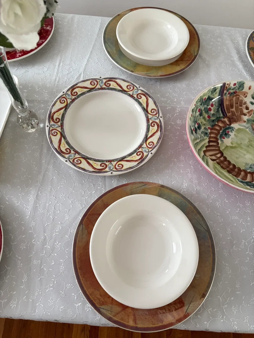 Colorful Dinnerware Set.Bowls&Vases&Baking Dishes&Pasta Bowls image indicator(10)