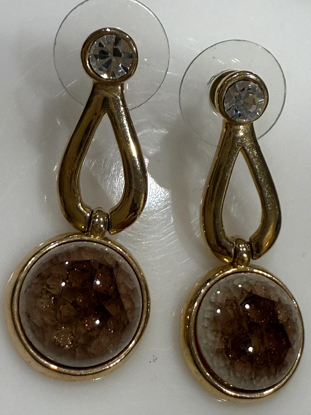 Drop Earrings - Gold Tone image indicator(3)