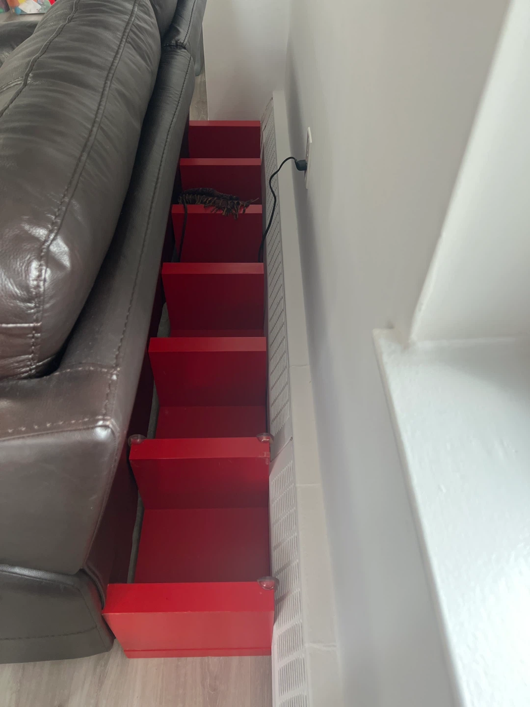 Red Ladder Shelf - 190cm Tall - photo 2
