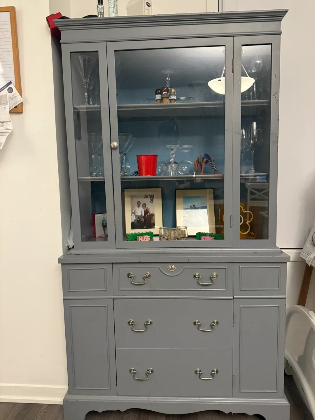 Grey Display Cabinet image indicator(2)